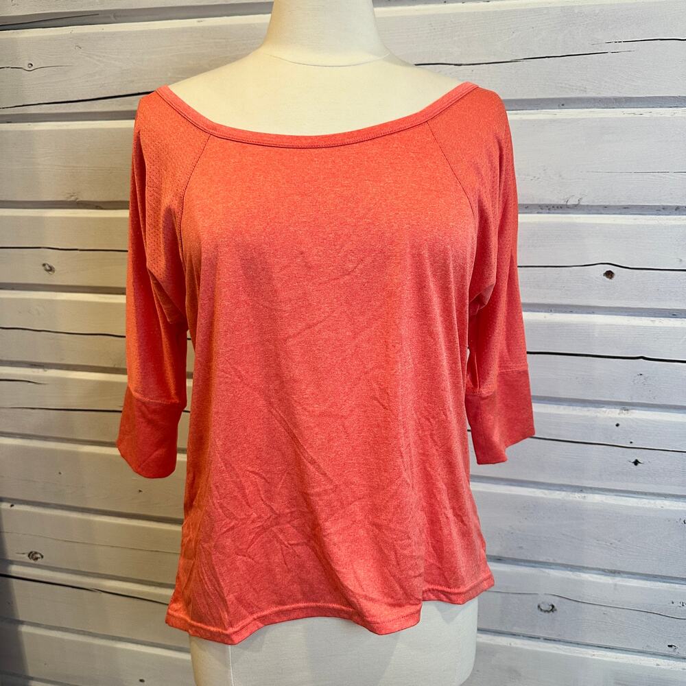 Champion Performance Cutout Back Top Women’s M Coral NWOT